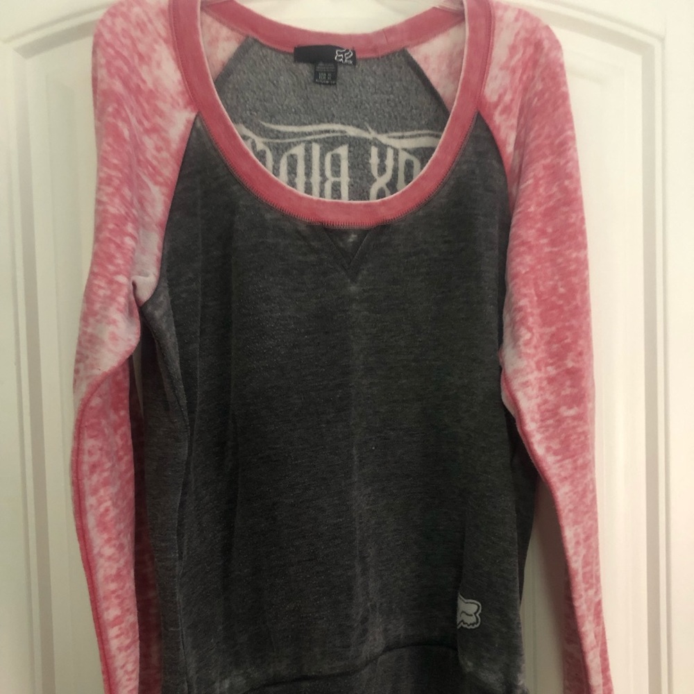 FOX Racing pullover scoop neck